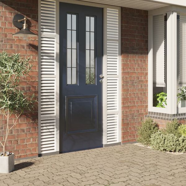 vidaXL Okenn&aacute; f&oacute;lia matn&aacute; vzor pruhy 90x500 cm PVC