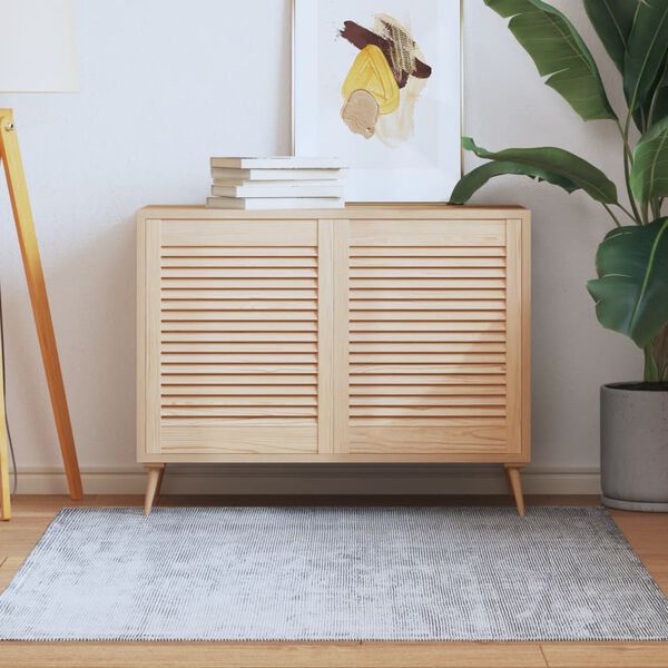 vidaXL Lamelové dvierka na skrinku 2 ks 61,5x49,4 cm, borovicový masív