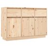 vidaXL Komoda 111x36x75 cm borovicov&yacute; mas&iacute;v