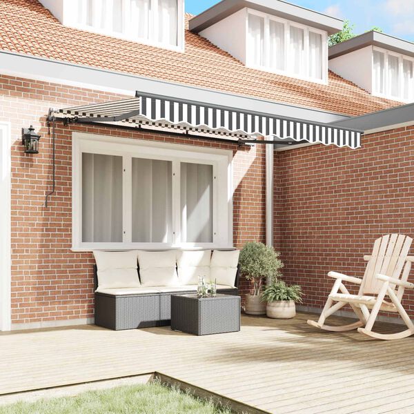 vidaXL Zatemniteľn&aacute; mark&iacute;za Antracit 350 x 200 cm l&aacute;tka