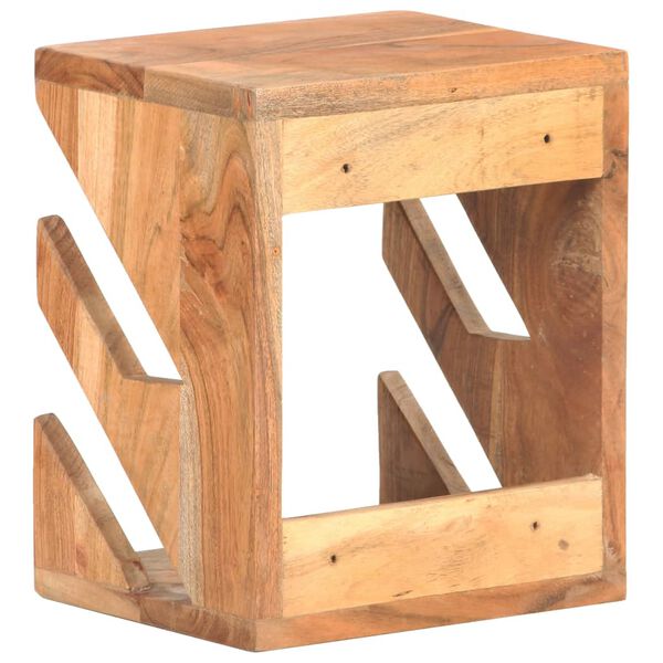 vidaXL Nástenný držiak na skateboard 25x20x30 cm masívne akáciové drevo