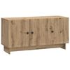 vidaXL TV skrinka Dub artisan 99 x 34,5 x 50 cm Kompozitn&eacute; drevo
