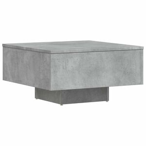 vidaXL Konferenčn&yacute; stol&iacute;k, bet&oacute;novo siv&yacute; 60x60x31,5cm kompozitn&eacute; drevo