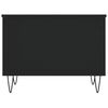 vidaXL Konferenčný stolík čierny 60x44,5x45 cm spracované drevo