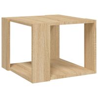 vidaXL Konferenčný stolík, dub sonoma 40x40x30 cm, kompozitné drevo