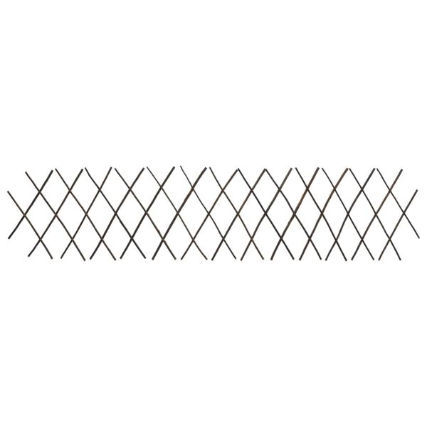 vidaXL Mriežkové ploty z vŕbového prútia 5 ks 180x30 cm