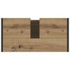 vidaXL K&uacute;peľňov&aacute; skriňa s &uacute;ložiskom Remeseln&iacute;cky dub 60 x 30 x 60 cm