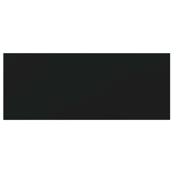 vidaXL Prídavné police 4 ks, čierne 100x40x1,5 cm, drevotrieska