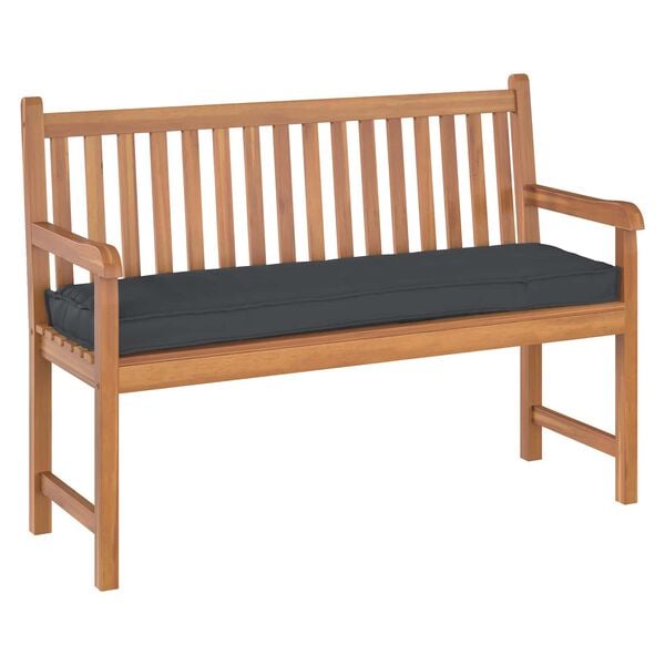 vidaXL Podložka Čierna 140 x 40 x 8 cm Oxfordsk&aacute; l&aacute;tka