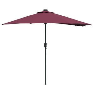vidaXL Z&aacute;hradn&yacute; slnečn&iacute;k Bordeaux červen&aacute; 294 x 150 x 223 cm