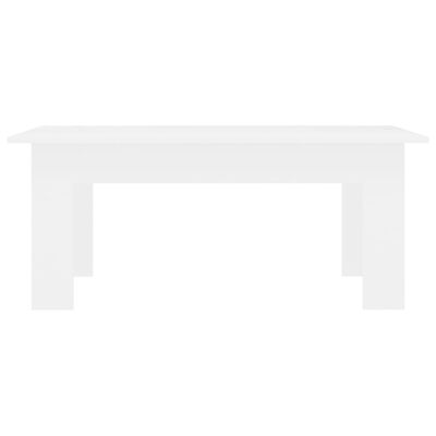 vidaXL Konferenčný stolík biely 100x60x42 cm drevotrieska