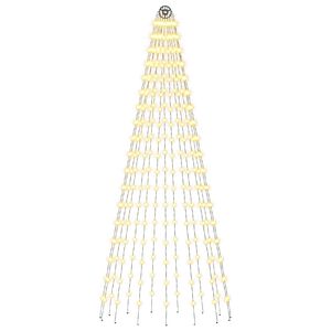 vidaXL Vianočn&eacute; osvetlenie na stromček so z&aacute;pichmi 270 LED