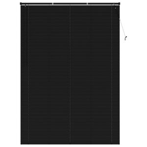 vidaXL Žal&uacute;zia Nastaviteľn&aacute; Čierna 213 x 150 cm PVC