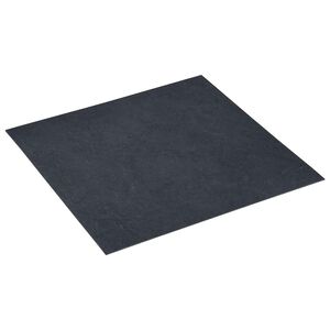 vidaXL Podlahov&eacute; dosky Čierny 5,11 m&sup2; 55 ks PVC