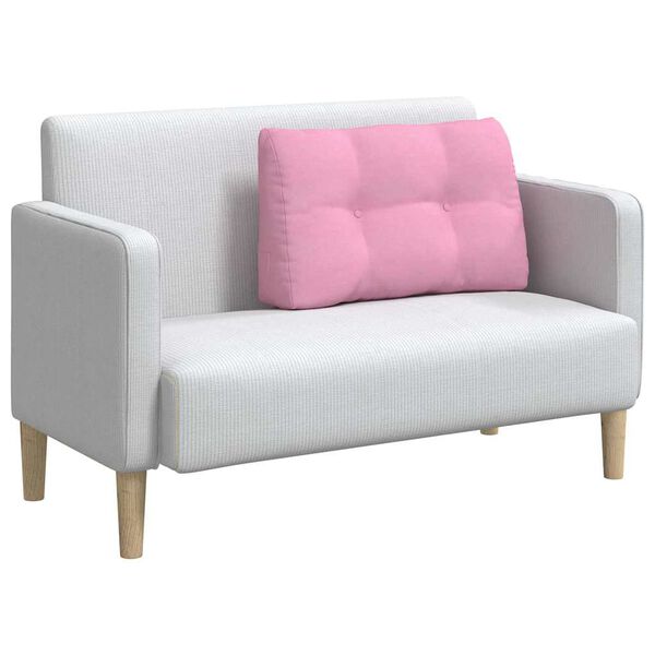 vidaXL Podu&scaron;ka na chrb&aacute;t Ružov&aacute; 80 x 24 x 50 cm l&aacute;tka