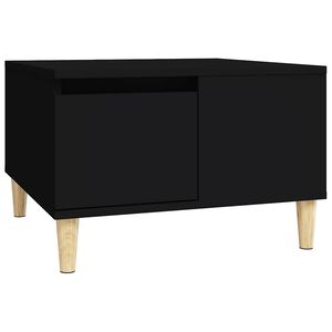 vidaXL Konferenčn&yacute; stol&iacute;k čierny 55x55x36,5 cm spracovan&eacute; drevo