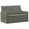 vidaXL Sofa pre 2 osoby Svetlosiv&aacute; 130 x 81 x 82 cm Kord&uacute;rov&aacute; tkanina