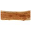 vidaXL Stolov&aacute; doska 120x40x3,8 cm obdĺžnik mas&iacute;vna ak&aacute;cia živ&aacute; hrana