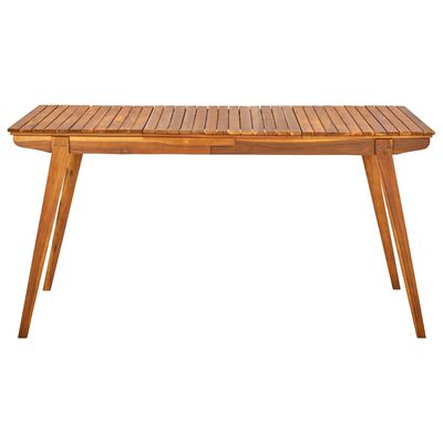 vidaXL Záhradný stôl 150x90x75 cm akáciový masív