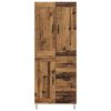 vidaXL Highboard Star&eacute; drevo 69,5 x 34 x 180 cm Kompozitn&eacute; drevo