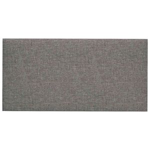 vidaXL N&aacute;stenn&yacute; čeln&iacute;k 12 ks 30 x 15 cm Svetlosiv&aacute; l&aacute;tka
