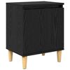 vidaXL Nočn&yacute; stol&iacute;k Čierny dub 40 x 30 x 50 cm Kompozitn&eacute; drevo