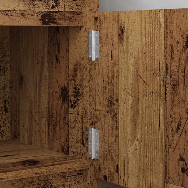 vidaXL P&aacute;nt Jednofarebn&yacute; 12 pcs Strieborn&aacute; 58 x 35 x 1 mm Oceľ