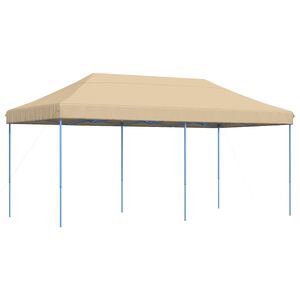 vidaXL P&aacute;rty stan 292 x 580 x 315 cm B&eacute;žov&aacute; Oxfordsk&aacute; l&aacute;tka