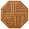 vidaXL Stolov&aacute; doska 60x60x2,5 cm osemuholn&iacute;k mas&iacute;vne teakov&eacute; drevo