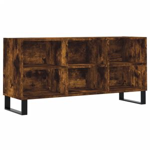 vidaXL TV skrinka dymov&yacute; dub 103,5x30x50 cm spracovan&eacute; drevo