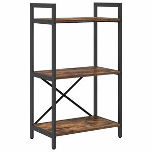 vidaXL Reg&aacute;l na knihy 3 &uacute;rovn&iacute; 56 x 34 x 96 cm Kompozitn&eacute; drevo