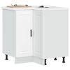 vidaXL Kuchynská rohová spodná skrinka Porto, biela, kompozitné drevo