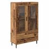 vidaXL Highboard Star&eacute; drevo 69,5 x 31 x 115 cm Kompozitn&eacute; drevo