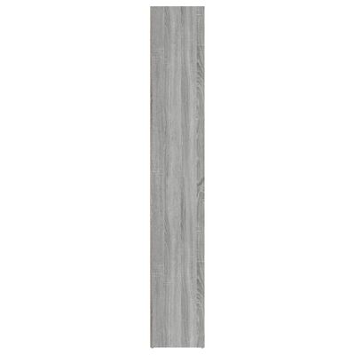 vidaXL Knižnica sivý dub sonoma 40x30x189 cm spracované drevo