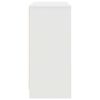 vidaXL Komoda biela 85x34x76 cm kompozitné drevo