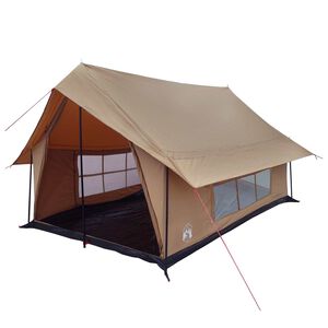 vidaXL Stan chata Hned&aacute; 340 x 246 x 210 cm Polybavlna