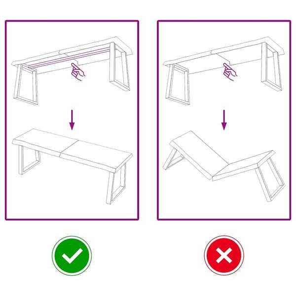 vidaXL Stolov&aacute; doska tmavohned&aacute; 120x40x(2-6) cm o&scaron;etren&yacute; dubov&yacute; mas&iacute;v