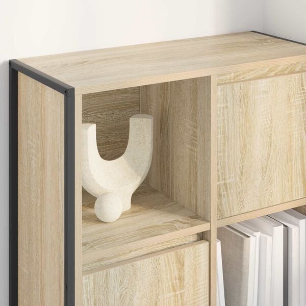 vidaXL Knižnica Sonoma 68 x 30 x 108.5 cm Kompozitn&eacute; drevo