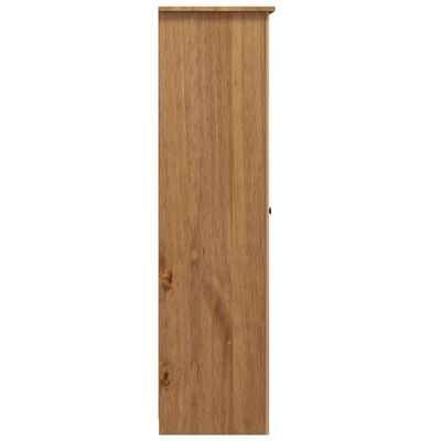 vidaXL 3-dverový šatník 118x50x171,5 cm borovicové drevo Panama Range