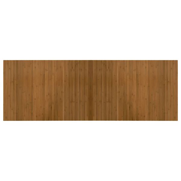 vidaXL Koberec obdĺžnikov&yacute; hned&yacute; 70x200 cm bambus