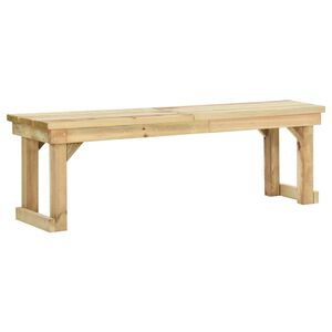 vidaXL Z&aacute;hradn&aacute; lavička 140 cm, impregnovan&aacute; borovica