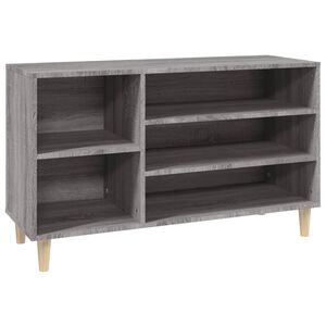 vidaXL Botn&iacute;k siv&yacute; dub sonoma 102x36x60 cm spracovan&eacute; drevo