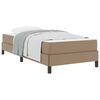 vidaXL R&aacute;m postele s matracmi Kapuč&iacute;nov&aacute; 90 x 200 cm l&aacute;tka