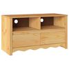 vidaXL TV skrinka Drammen Dub 99 x 43 x 55 cm Borovicov&yacute; mas&iacute;v