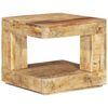vidaXL Konferenčn&yacute; stol&iacute;k 45x45x40 cm mas&iacute;vne mangovn&iacute;kov&eacute; drevo