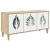 vidaXL TV skrinka HANAU 102 x 33 x 50 cm Sonoma Kompozitn&eacute; drevo