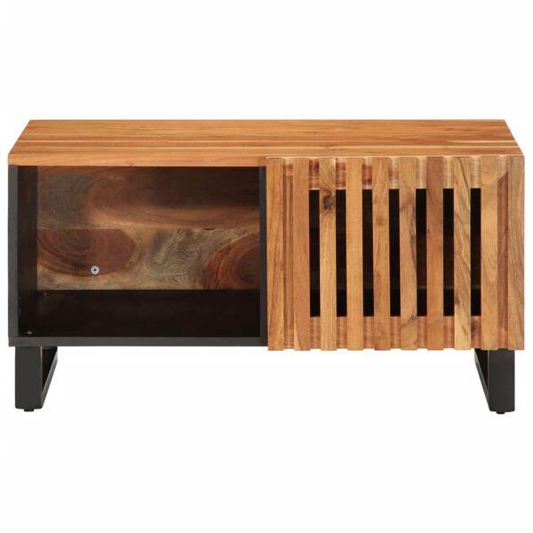 vidaXL Konferenčný stolík 80x51x40 cm, akáciový masív