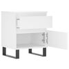 vidaXL Nočn&eacute; stol&iacute;ky 2 ks biele 40x35x50 cm kompozitn&eacute; drevo