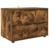 vidaXL &Uacute;ložn&aacute; skrinka 80 x 48 x 57 cm Kompozitn&eacute; drevo Dymov&aacute; dub