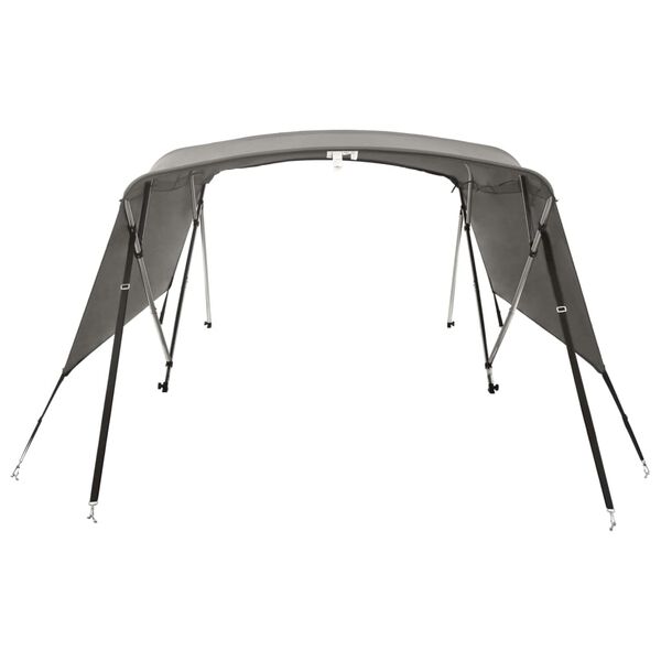 vidaXL Strie&scaron;ka Bimini s 4 obl&uacute;kmi a stenami 243x(185-198)x137 cm